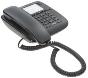 Телефон проводной Gigaset DA410 Black