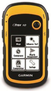 GPSГЛОНАСС Навигатор туристический Garmin e-Trex 10