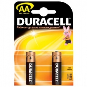 Батарейка AA Duracell Basic LR6-2BL 2шт