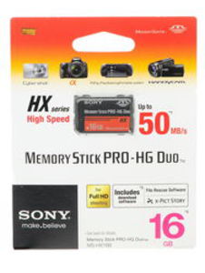 Карта памяти Memory Stick PRO-HG Duo 16Gb Sony Class MS-HX16A//K