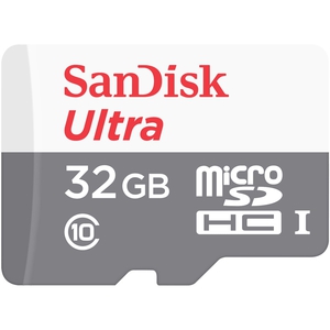 Карта памяти microSDHC 32Gb SanDisk Ultra Class 10 UHS-I SDSQUNB-032G-GN3MN