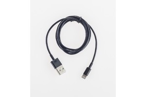 Кабель Prolike USB - 8 pin 1,2 м, черный  ( Lightning )
