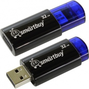 USB 32Gb - SmartBuy Click Blue SB32GBCL-B