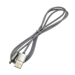 USB кабель HOCO "Premium" X2 USB-micro USB плетеный серый
