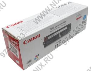 Картридж Canon 718 С 2661B002 Голубой (cyan) для i-SENSYS LBP7200Cdn/7210Cdn/7660CDN/7680CX
