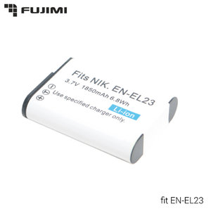 Аккумулятор Fujimi Nikon EN-EL23 для Nikon Coolpix B700, P600, P610, P900, S810c.