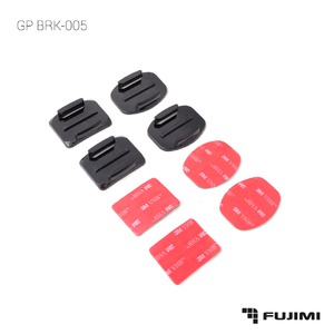 Аксессуары Fujimi GP BRK-005 Набор креплений и клейких лент 3М (4 шт. крепления, 4 шт. ленты.) для GoPro