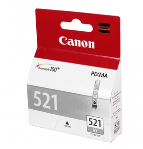 Картридж струйный Canon CLI-521GY серый