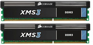 Комплект памяти DDR3 DIMM 8Gb (2x4Gb), 1600MHz, CL9, 1.65V Corsair XMS3 (CMX8GX3M2A1600C9)