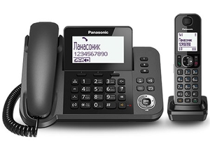 Телефон беспроводной (DECT) Panasonic KX-TGF310RUM