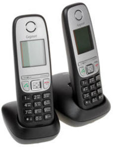 Телефон беспроводной (DECT) Siemens Gigaset A415 DUO Black