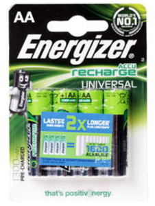Аккумулятор Energizer "AA" ENR Rech Universal 1300 мАч