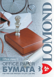 Бумага Lomond office A4/80/500л. (0101005)