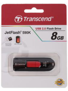 Память USB Flash Transcend JetFlash 590K 8 Гб