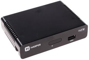 Приставка для цифрового ТВ HARPER HDT2-1005