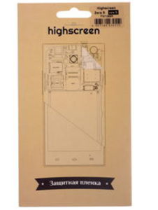 4.5"  Пленка защитная для смартфона Highscreen Zera S rev.s