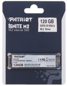 120 Гб SSD M.2 накопитель Patriot M2 Ignite [PI120GSM280SSDR]