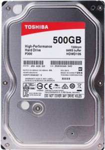 500Gb - Жесткий диск Toshiba P300 [HDWD105UZSVA]