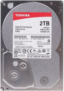 Жесткий диск 2Tb - Жесткий диск Toshiba P300 [HDWD120UZSVA]