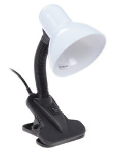 Настольный светильник ЭРА N-102 белый, черный
