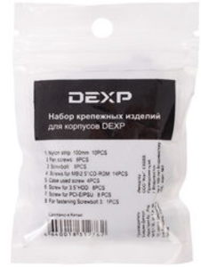 Набор крепежных изделий для корпусов DEXP
