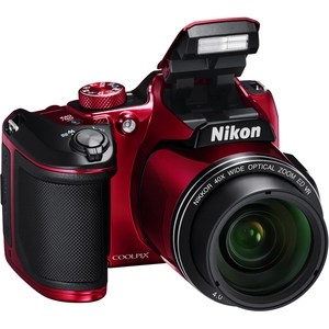Цифровой фотоаппарат Nikon Coolpix B500 красный