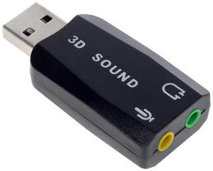 Внешняя звуковая карта Orient AU-01N 3.5mm jack to USB