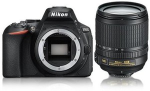 Цифровой фотоаппарат Nikon D5600 Kit AF-S 18-105 DX VR черный