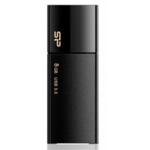 USB 8Gb - Silicon Power Blaze B05 USB 3.0 Black SP008GBUF3B05V1K