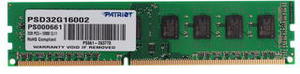 Patriot Memory DDR3 DIMM 1600MHz PC3-12800 - 2Gb PSD32G16002 / 81