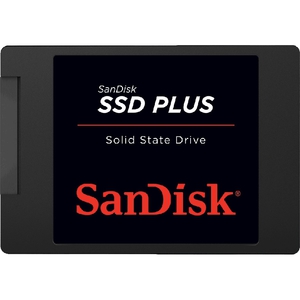 SSD диск Sandisk 240Gb Plus, 2.5", SATA3 (SDSSDA-240G-G26)