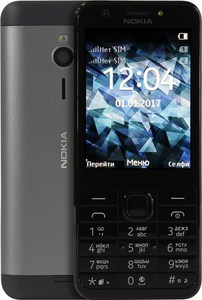 Мобильный телефон Nokia 230 Dual Sim Black Silver