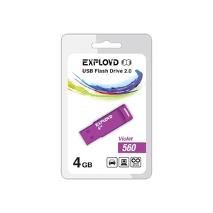 USB 4Gb - Exployd 560 Violet EX-4GB-560-Violet