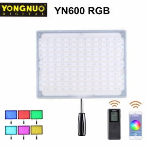 Студийный свет светодиодный YongNuo YN-600 RGB (3200-5500K), SMD RGB+LED, для фото и видеокамер