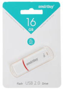 USB флешка 16Gb Smartbuy Crown White SB16GBCRW-W
