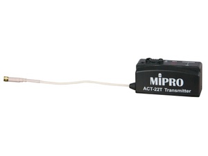 MIPRO ACT-22T 5A Ультраминиатюрный передатчик для оголовий MU-210d, MU-23d