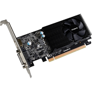 Видеокарта GIGABYTE GeForce GT 1030 1252Mhz PCI-E 3.0 2048Mb 6008Mhz 64 bit DVI HDMI Low Profile (GV-N1030D5-2GL)
