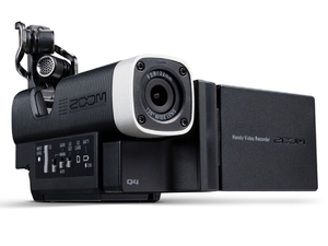 Zoom Q4 ручной видеорекордер Full HD 1080p матрица 3 МП (1/3") вес: 167 г