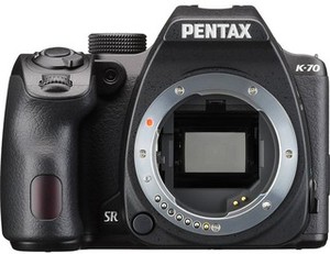 Цифровой фотоаппарат Pentax K-70 body черный