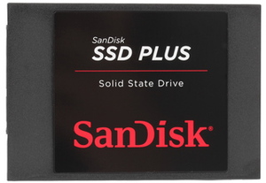 SSD диск Sandisk 480Gb Plus, 2.5", SATA3 (SDSSDA-480G-G26)