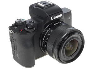 Цифровой фотоаппарат Canon EOS M50 Kit 15-45mm IS STM черный