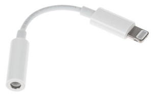 Переходник Apple Lightning 8-pin MFI - 3.5 mm jack белый 0.04 м
