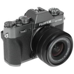 Камера со сменной оптикой FujiFilm X-T30 Kit 15-45mm серый