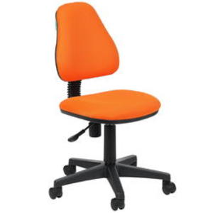 Кресло детское Бюрократ KD-4/TW-96-1 оранжевый